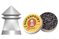 pallini 4,5 177 superpoint diabolo carabina aria compressa airguns 