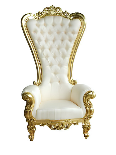 Poltrona trono imbottitura - trono,