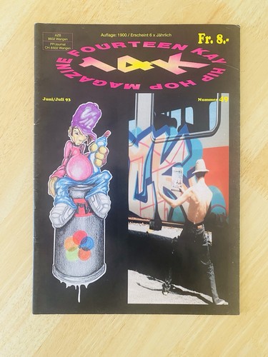 14k graffiti hip hop magazine - graffiti,