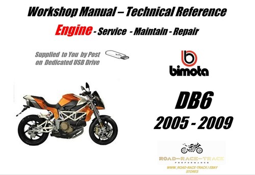 Bimota db6 engine workshop - engine,