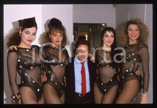 35mm vintage slide* 1989 CANALE 5 ODIENS Alvaro VITALI Paola BARALE e LITTORINE