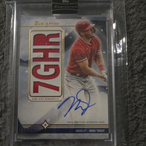 2023 topps luminaries mike - luminaries,