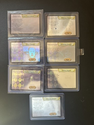 Harry potter tcg wotc lotto - harry, 7x