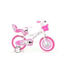 Bici 16 Hello Kitty Club per bambina rotelle cestino porta bambola Dino Bikes