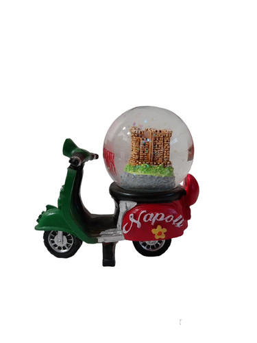 Sfera vetro con - con, napoli