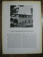 articolo stampa del 1940 CASE