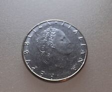 Micro Moneta 50 L Republica Italiana 1991