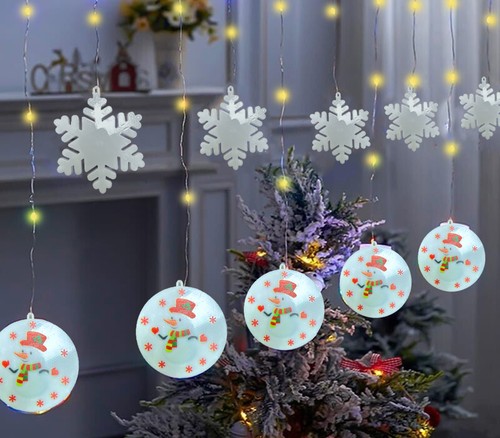 Tenda luminosa led natale - tenda,