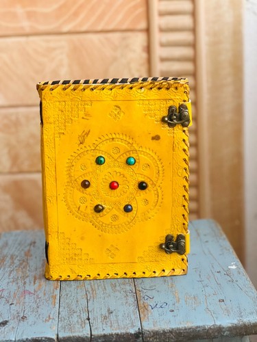 Diario pelle cerchio - pelle,