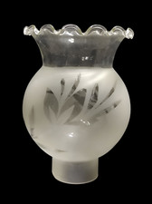 Boccia di vetro per Lampadario Lume Lampada Paralume Glass Bowl Ø Foro 5,4 cm