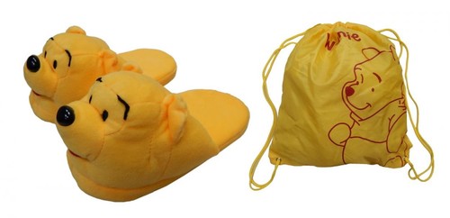 Pantofole peluche winnie - winnie, the