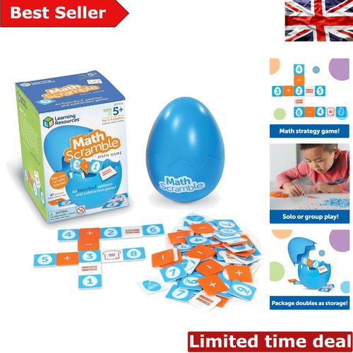 Fun math scramble enhance - math,