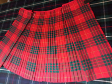 Fatto a mano.  Un kilt