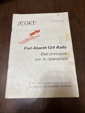 Fiat Abarth 124 Rally Catalogo