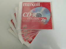 5 X MAXELL CD-R74MU CD-R