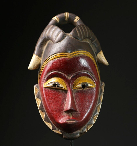 Maschera africana legno - in,
