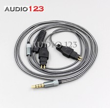 AUDIO123 Cuffie Cavo per Sennheiser HD580 HD600 HD650 con Microfono Nuovo