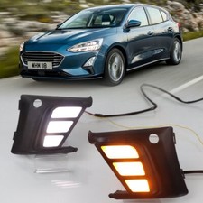 Lampada luce diurna LED DRL per Ford Focus Titanium 2019 con segnale di svolta