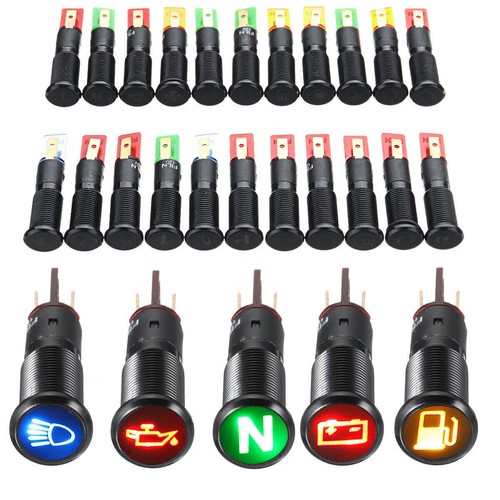 8mm spia led luce - 8mm,