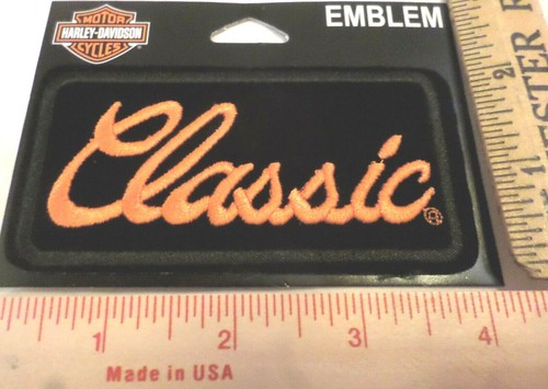 Harley classic patch - "classic",