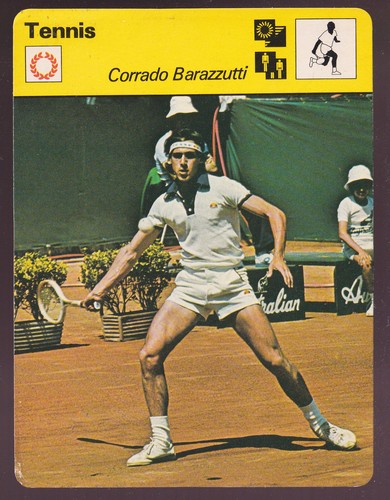 Corrado barazzutti tennis star - corrado,