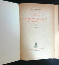 LEZIONI DI GEOMETRIA ANALITICA E PROIETTIVA ALLA SCUOLA DI INGEGNERIA