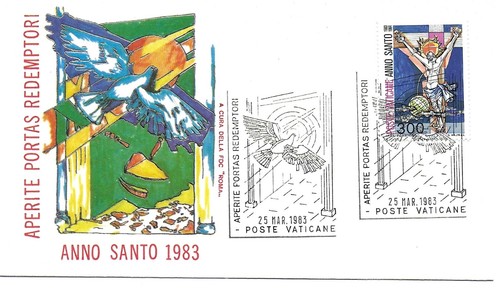 Vaticano fdc anno santo - fdc,
