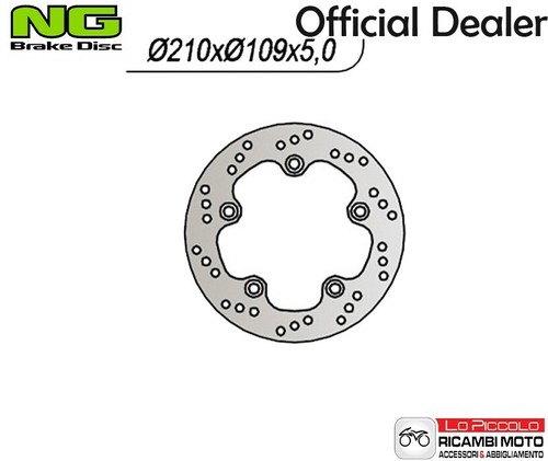659691 disco freno posteriore - disco,