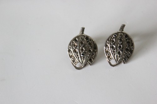 Orecchini antichi marcasite - in,