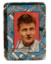 TOCCACELI SQUADRA CICLISMO FIGURINA campioni  NANNINA ? anni 40