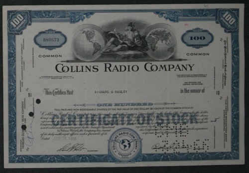 Collins radio company comune - collins,