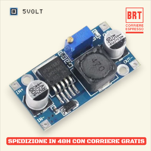 Modulo convertitore lm2596s - convertitore,