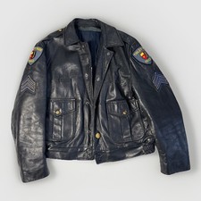 Rara giacca moto vintage in