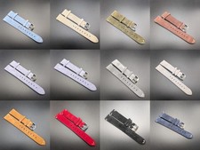 Suede Leather Watch Straps 18/20mm - Multi Colors, Quick Release