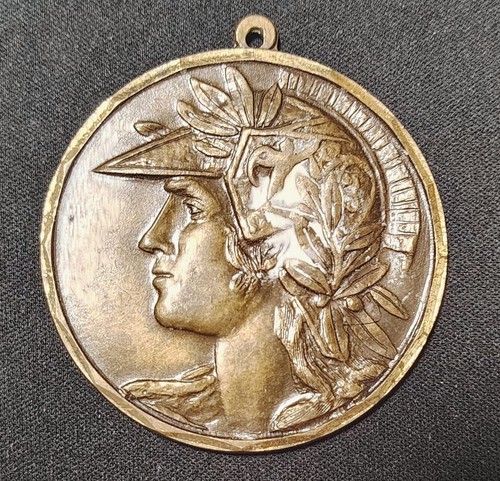 Medaglia ottone - medaglia, in