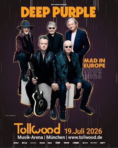 Deep purple mad europe tour - deep,