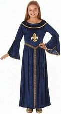 Costume Tudor bambina 7-9 anni