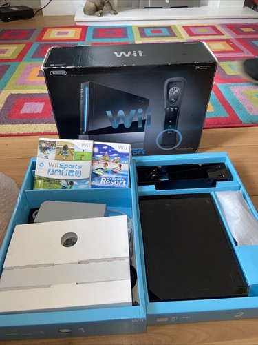 Console nintendo wii nera - console,