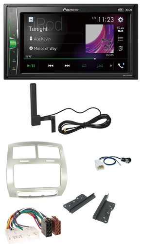 Pioneer mp3 dab aux - mp3, 2din