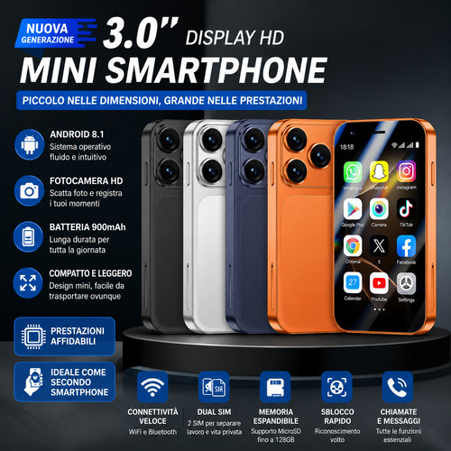 Mini telefono phone - mini, smartphone