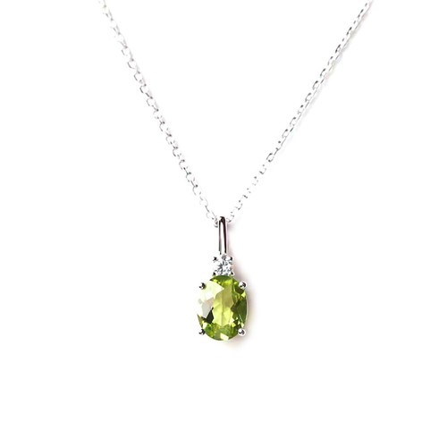Collana peridoto argento - peridoto,