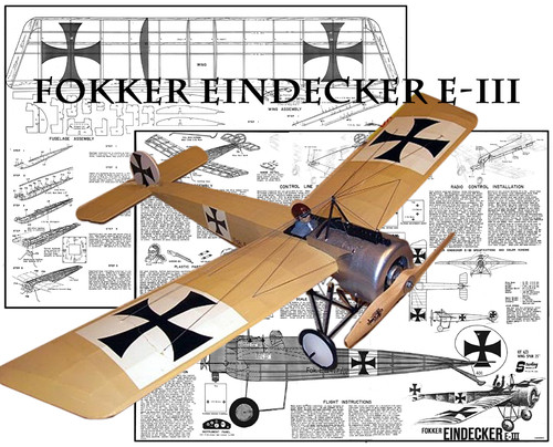 Fokker eindecker iii - fokker, e-iii