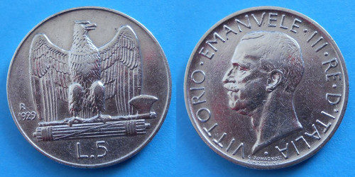 Lire 1929 aquilino - 1929,