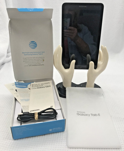 New samsung galaxy tab black - e,