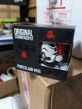 Tazza In Porcellana Originale Star Wars Stormtrooper Aperta Mai Usata 