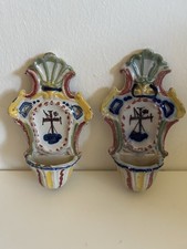 Coppia di Acquasantiera in