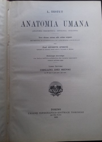 Anatomia umana libro - umana., settimo