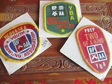 Lotto 3 toppe giacca tessuto