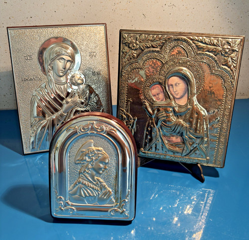 Cornici argento religiose - d'argento,