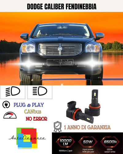 Kit led h10 dodge caliber - h10,
